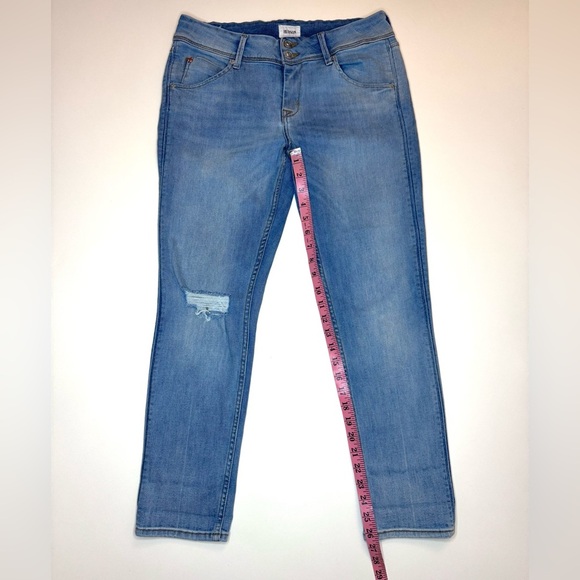 Hudson Women's Collin Skinny Ankle Blue Jeans Size- 29 - Picture 3 of 9